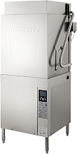 Hobart AM16T-BAS-2 dishwasher high temp tall door-type with booster heater, Satin