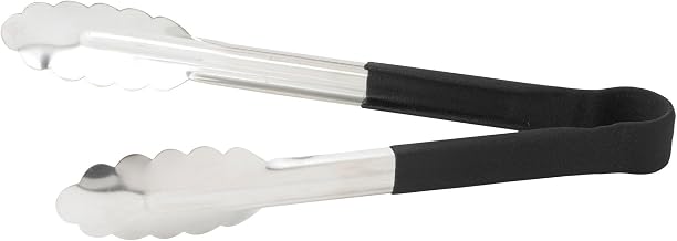 Winco UTPH-9K Utility Tongs Kitchen, 9", Black