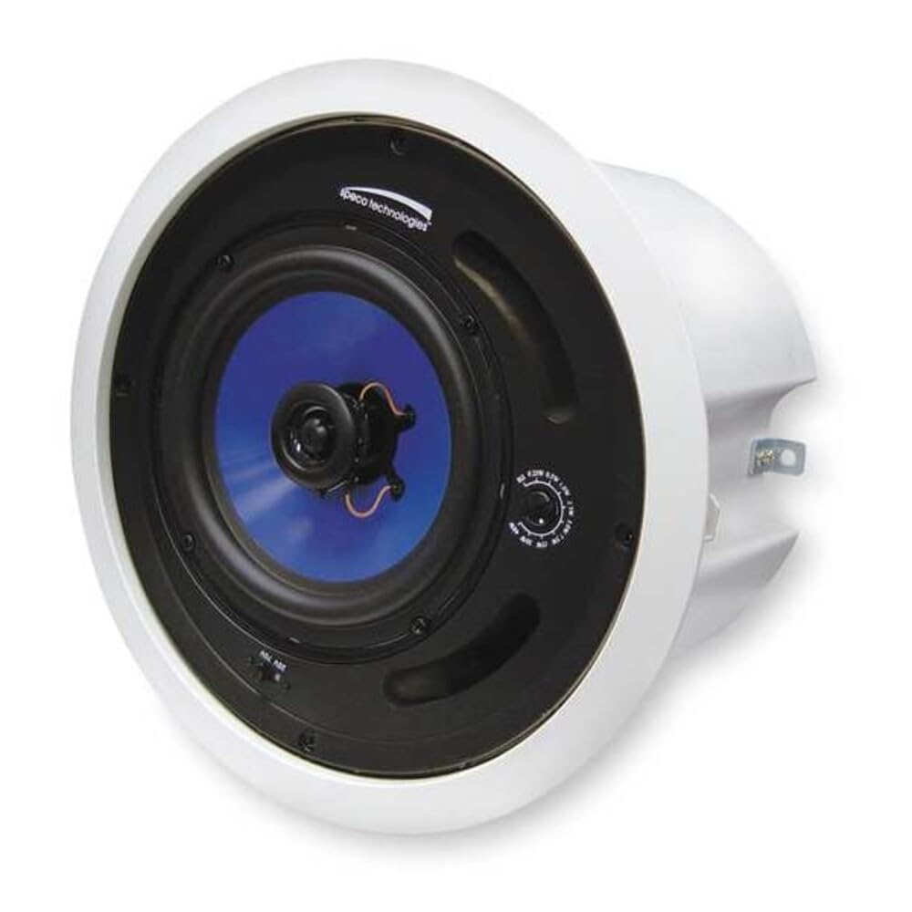 Speco Speaker by Speco Technologies – White, Model SP6MAT