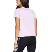 Ladies' Wellness Knot Tee (Lilac by Skechers – XX-Large, Cotton, Lilac