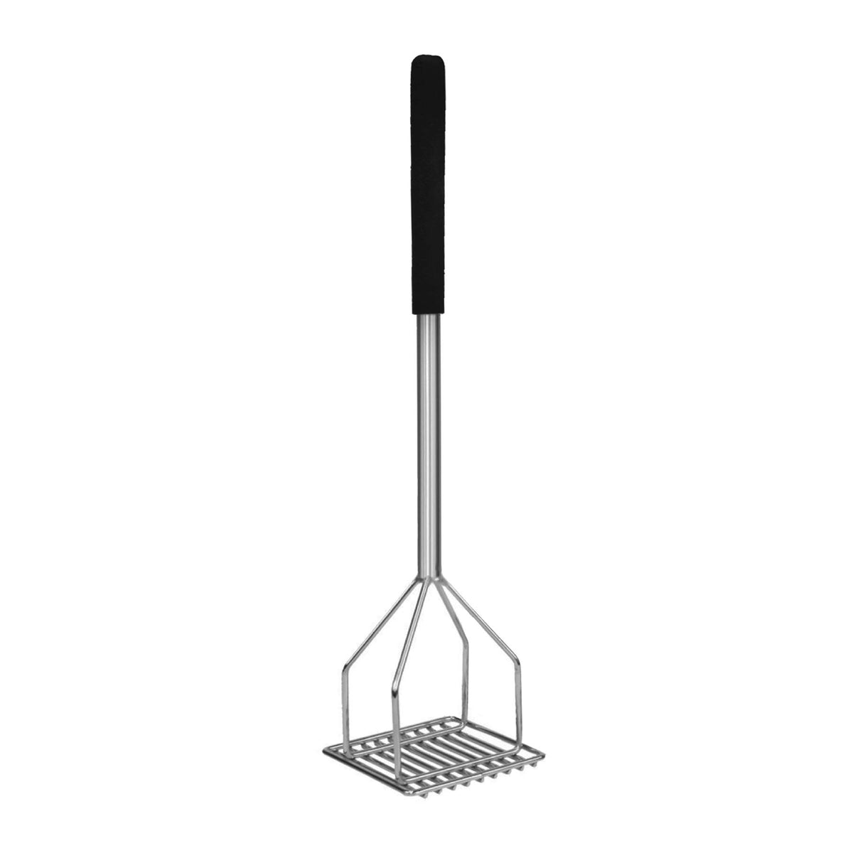 Potato Masher by Thunder Group – Chrome, Silver, Pack of 12, Model SLTMA024C