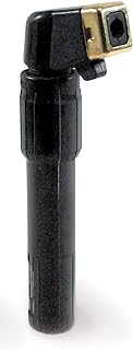 Hobart 400A Screw-Type Electrode Holder | 400A screw-type stick electrode holder; accepts rods up to 5/16 in; bend electrodes to any angle