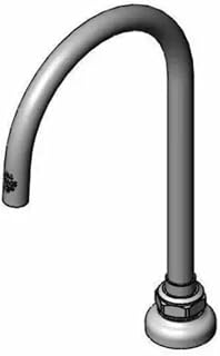 T&S Brass, B-0545-F12, Swivel/Rigid Gooseneck, Plain End Outlet