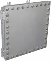 Eaton Electrical - EJB242408 S598 - EJB Junction Box, 24 x 24 x 8, with Hinge, Copper-Free Aluminum, Hinges Mounted on