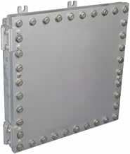 Eaton Electrical - EJB242408 S598 - EJB Junction Box, 24 x 24 x 8, with Hinge, Copper-Free Aluminum, Hinges Mounted on