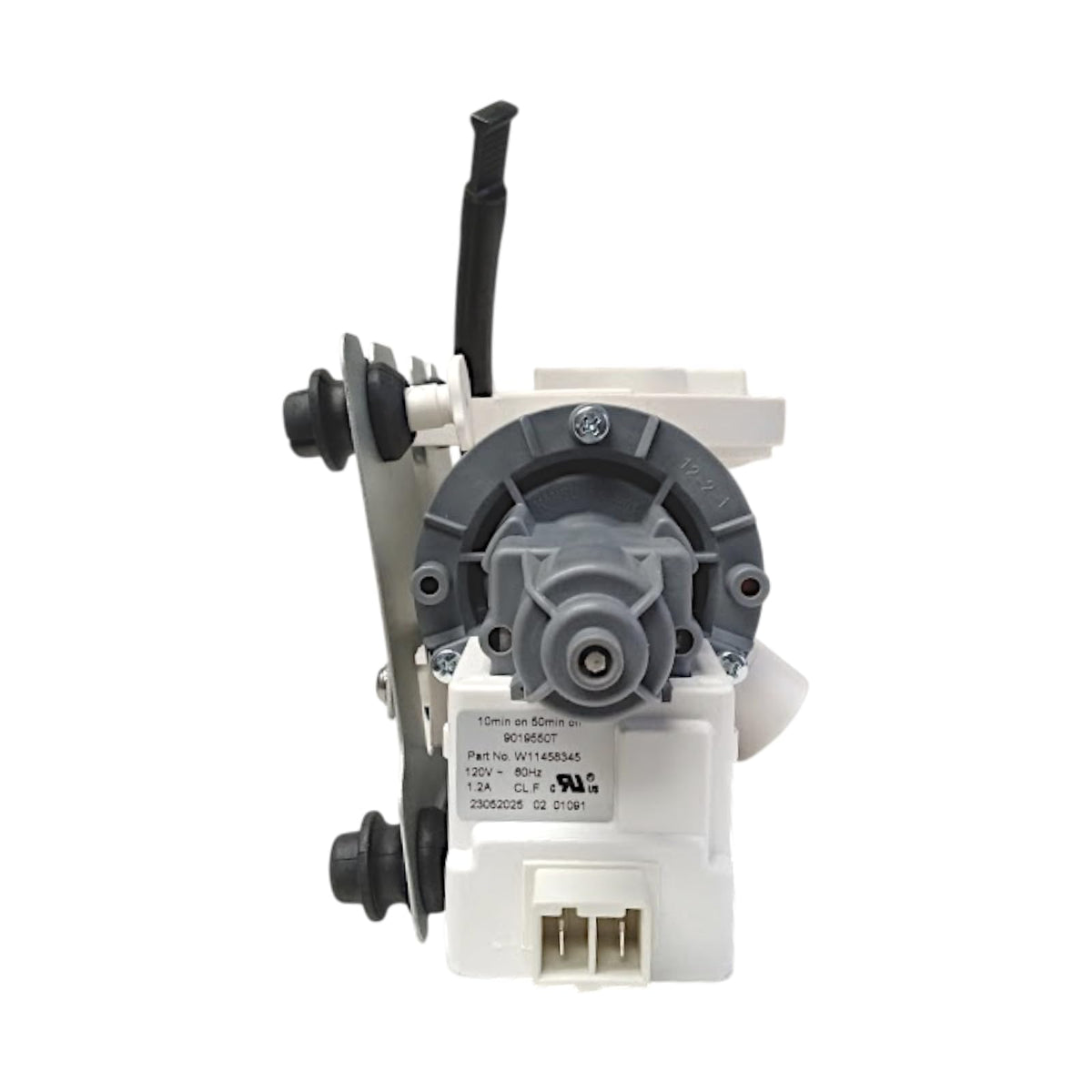 Clothes Washing Machine Drain Pump Assembly for Whirlpool Maytag W11458345. by Supco – White, Model LP8345