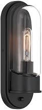 20320MG-BL/CLR Magnolia - 1 Light Outdoor Wall Mount-13 Inches Tall and 4.5 Inches Wide