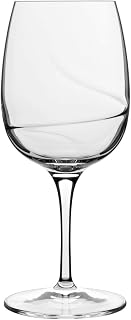 Luigi Bormioli Aero 11 oz White Wine Glasses, Set of 6, Clear