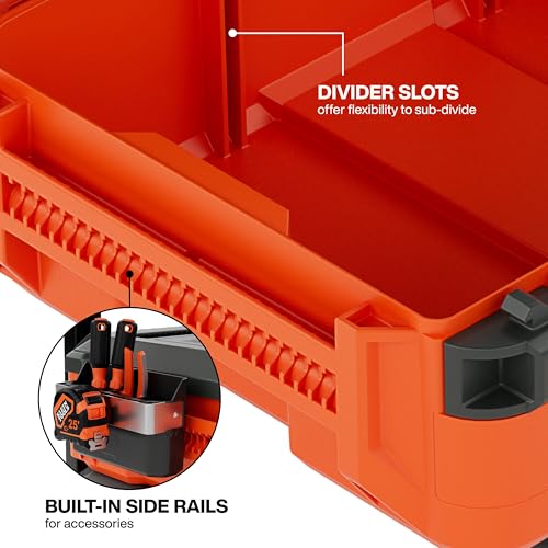 KLEIN TOOLS Small / Orange / 75.0 pounds Tool Boxes