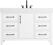 Nathan Bathroom Vanity White