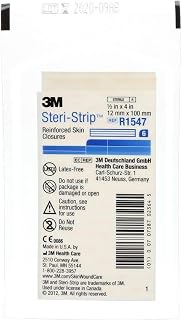 3M Steri-Strip Elastic Skin Closures - 1/2" x 4" - 6 strip envelope - - Box of 50