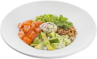 Tablecraft Pulito Collection Round Pasta Bowl, White, Melamine, 14 oz, 10” diameter (25.4 cm)