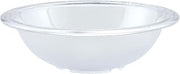 Winco 6 3/4" Clear Pebbled Plastic Bowl | Dishwasher safe, BPA-free, Restaurant service, Great for Salads, Sides, Pasta and Shared Dishes