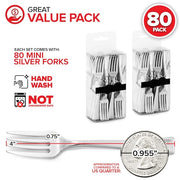 Stock Your Home Mini Fork / Silver / 1 Forks