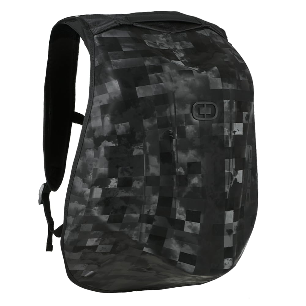 No Drag Mach 1 Motorcycle Backpack Cloud Racer by OGIO – osfa, Polyester, Black Gray, Model 803019
