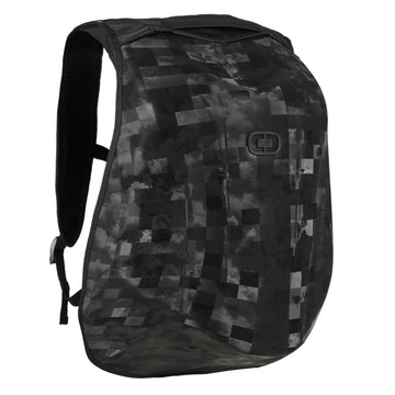 No Drag Mach 1 Motorcycle Backpack Cloud Racer by OGIO – osfa, Polyester, Black Gray, Model 803019