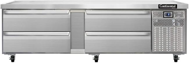 DL84GF Freezer Base Griddle Stand, Four Drawers