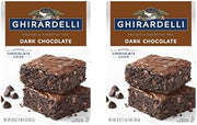 Ghirardelli Dark Chocolate Premium Brownie Mix, 20 Oz (Pack of 2)