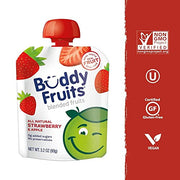 Buddy Fruits Strawberry / 3.2 Ounce (Pack of 12) / 1 Gummy Candy