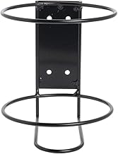 Hubert Black Wire Wall Mount Wipe/Sanitizer Holder - 6"Dia x 7"H