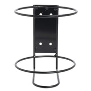Hand Sanitizers by HUBERT Black Wire Wall Mount Wipe/Sanitizer Holder - 6"Dia x 7"H – SteelWire, Black, Model WCH0514