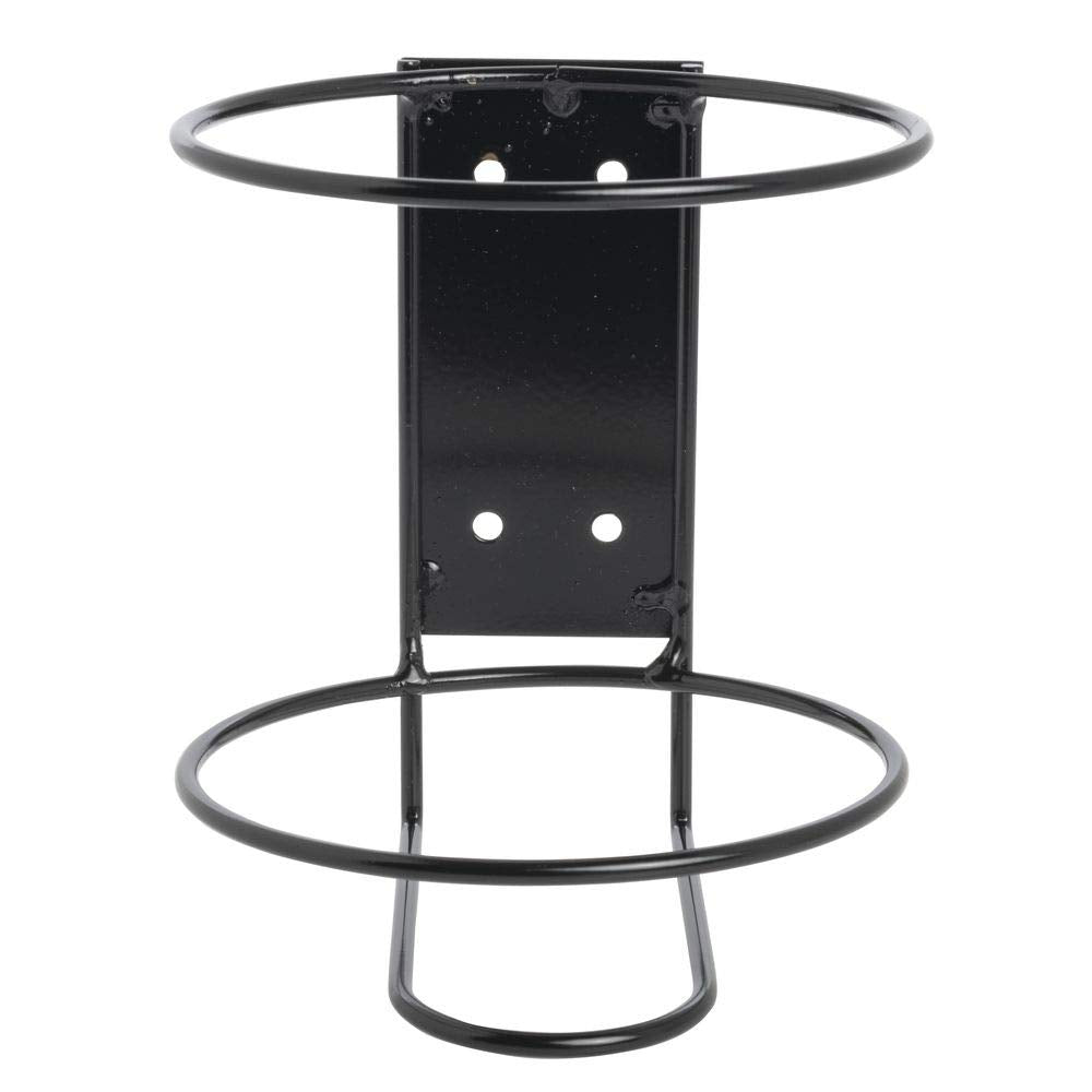 Hand Sanitizers by HUBERT Black Wire Wall Mount Wipe/Sanitizer Holder - 6"Dia x 7"H – SteelWire, Black, Model WCH0514