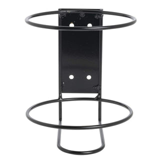 Hand Sanitizers by HUBERT Black Wire Wall Mount Wipe/Sanitizer Holder - 6"Dia x 7"H – SteelWire, Black, Model WCH0514