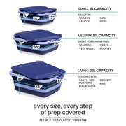 Modern Innovations Blue / 3 Bus Tubs