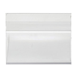 Clear Plastic Easel - 1" H x 2" L by HUBERT – Plastic, Clear, Pack of 12, Model 109041