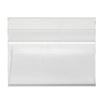 Clear Plastic Easel - 1" H x 2" L by HUBERT – Plastic, Clear, Pack of 12, Model 109041