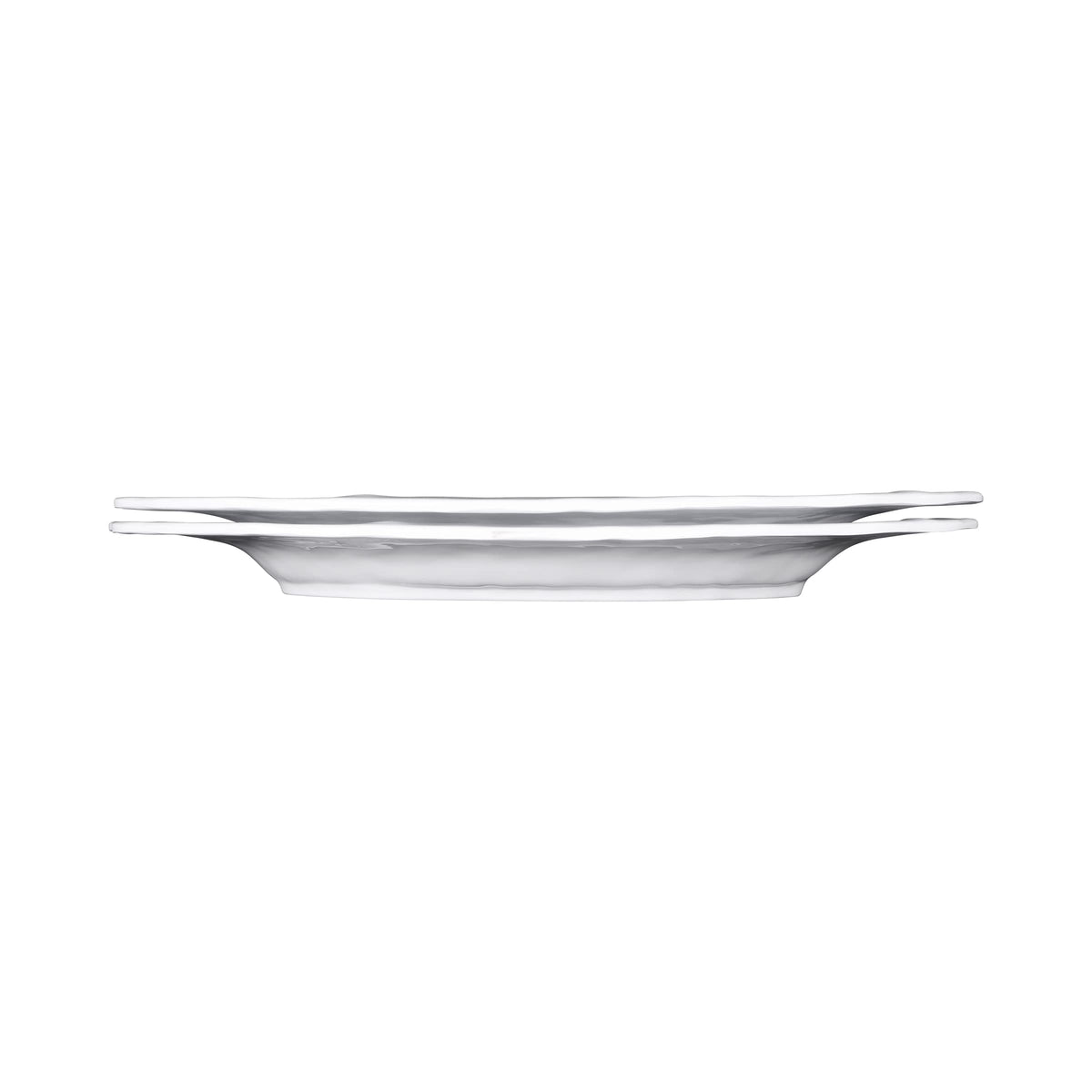 Oval Platter by Elite Global Solutions – Melamine, White, Pack of 4, Model M16OVRF-NW