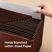 SMEAD Letter / A-Z Index, Poly, Letter Size / Redrope Expanding Files & Wallets