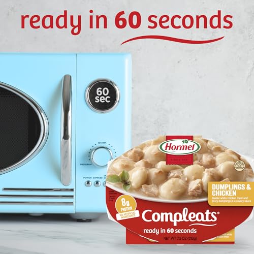 HORMEL COMPLEATS Dumplings & Chicken / 7.5 Ounce (Pack of 7) / Meal Chicken Soups
