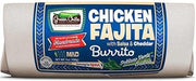 Green Chile Food Chicken Fajita Burrito with Salsa and Cheddar, 7 Ounce -- 12 per case.