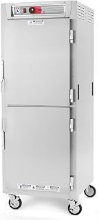 Metro C589-SDS-U C5 8 Series Reach-in Heated Holding Cabinet, Full Height, Stainless Steel, Dutch Solid Doors, Universal Wire Slides