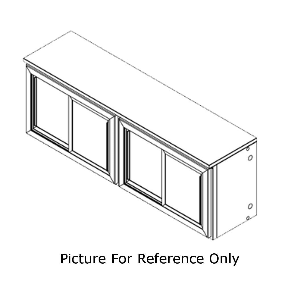 96"W 4 Section Sliding Door Refrigerated Back Back Cabinet by Perlick – Model SDBR96
