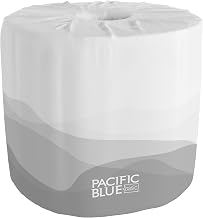 Pacific Blue Basic 2-Ply Embossed Toilet Paper (previously branded Envision), 19880/01, 550 Sheets Roll (Pack of 1)