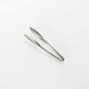 "American Metalcraft SVHT6 Vintage Hammered Stainless Steel Serving Tong, 6""", Silver