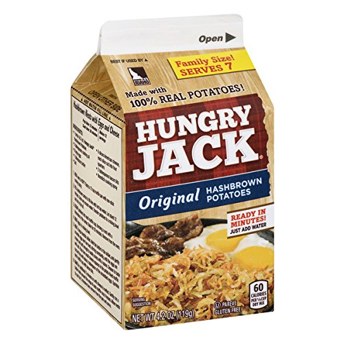 Gluten Free Hash Browns by Hungry Jack – 8 Count