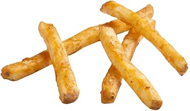 Simplot SeasonedCrisp Savory Batter Straight Cut French Fry, 5 Pound -- 6 per case.