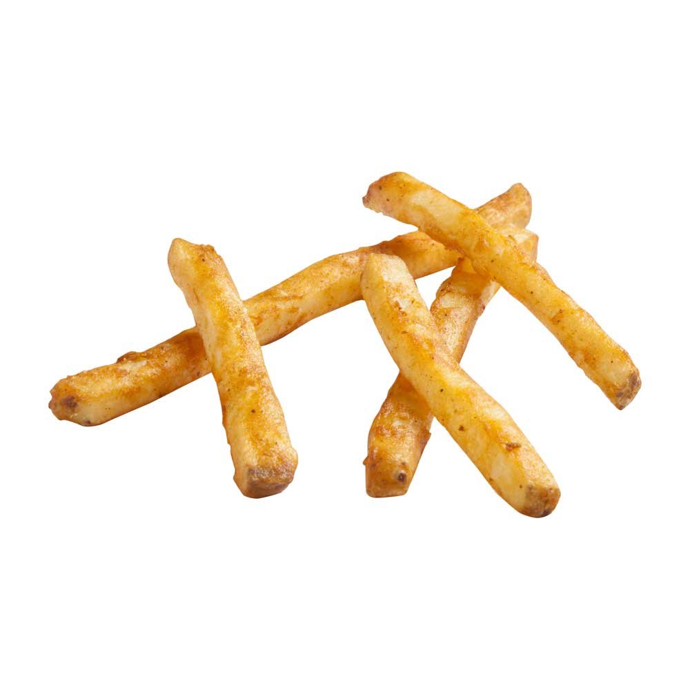 SeasonedCrisp Savory Batter Straight Cut French Fry by Simplot – 5 Pound, Pack of 6