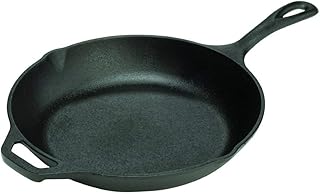 Lodge LCS3 Cast Iron Chef Skillet, 10-Inch