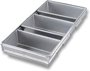 Aluminized Steel Glazed 3-Strap Loaf Pan Set