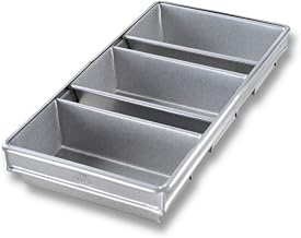 Aluminized Steel Glazed 3-Strap Loaf Pan Set