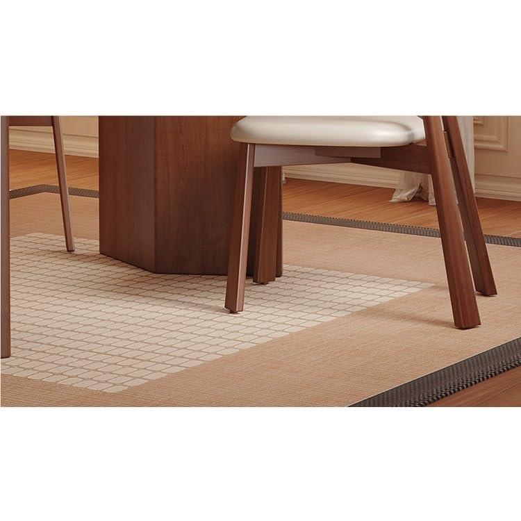 Mesa De Jantar Nordic Travertine Slate Dining Table for Small Household Use Cream Style Rectangular Diner Table by JOYNOW – One Size, 200x80x75cm, Model 8524