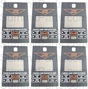 6PK - LOWER CONTROL PANEL OVERLAY RH FOR SPEED QUEEN DRYER - 431234
