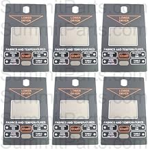 6PK - LOWER CONTROL PANEL OVERLAY RH FOR SPEED QUEEN DRYER - 431234