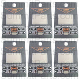 6PK - LOWER CONTROL PANEL OVERLAY RH FOR DRYER by Speed Queen – Model 6PK-431234