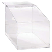 Self Service Bakery Bin - 12" L x 12 1/2 W x 12" H by HUBERT – Plastic, Clear, Model BM1B