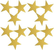 48pcs Golden Star Paper Cutouts for Classroom Wall and Bulletin Board